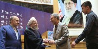 با حضور دکتر روحانی؛ مراسم تجلیل از مدال آوران و قهرمانان برگزار شد 